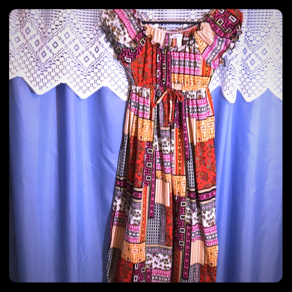 New Long Boho Cotton Summer Maxi Dress